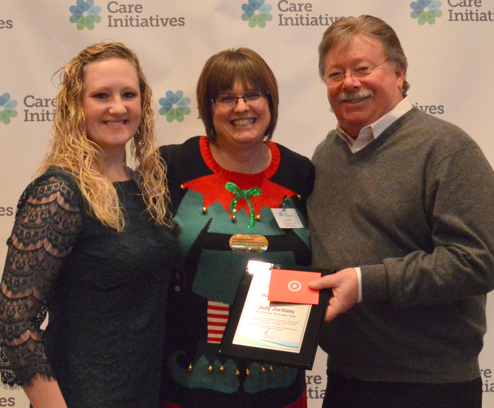 Work as a Team Award, Judy Jochims, Southridge Specialty Care